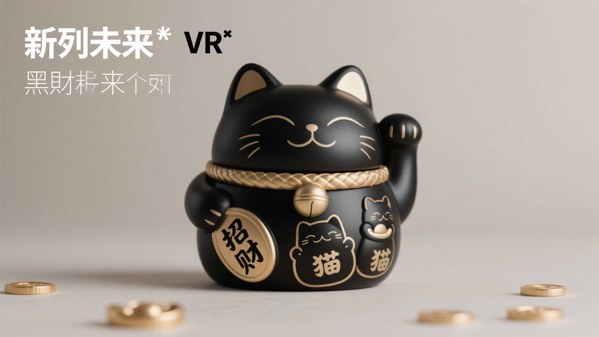 GSC推出《初音未来》黑招财版黏土人，10月上市