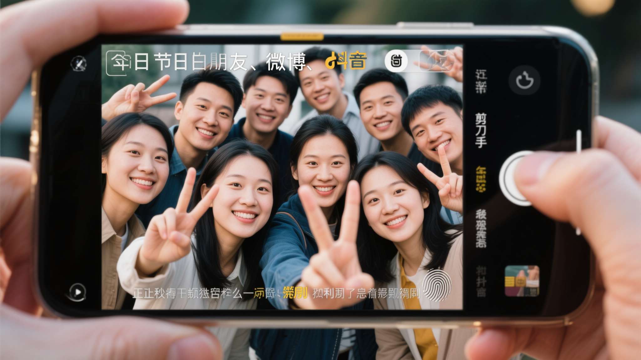 剪刀手拍照会泄露指纹